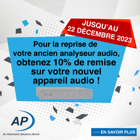 reprise ancien analyseur audio